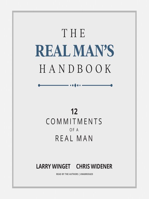 Title details for The Real Man's Handbook by Larry Winget - Wait list